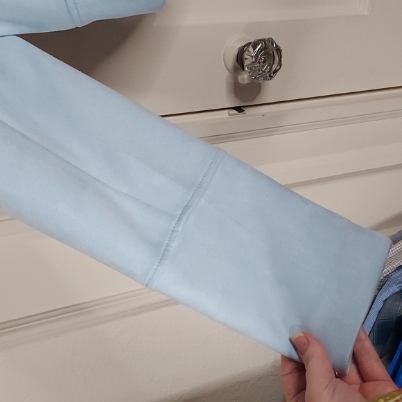 WHBM Faux Suede Drape Front Jacket - Picture 8 of 12